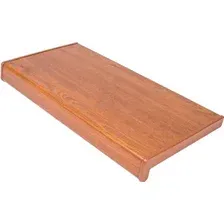 Подоконник VPL Премиум с заглушкой 400x2000 (золотой дуб)