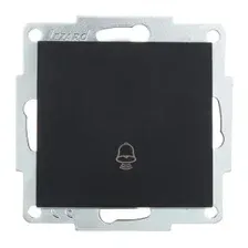 Кнопка звонка Lezard Vesna 742-4288-103 (черный)