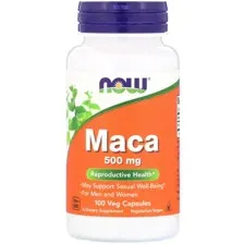 Мака Now MACA 500mg 100 caps