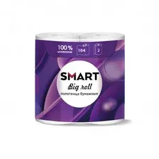 Полотенца Бумажные SMART 2 слоя, 2 рулона