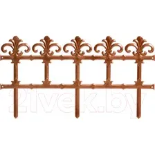 Бордюр садовый Prosperplast Garden Art IPLB-R624 (терракотовый)