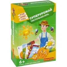 Настольная игра Bondibon Суперурожай! Играй. Думай. Учись ВВ5984