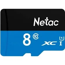 Карта памяти Netac P500 Standard 8GB NT02P500STN-008G-S
