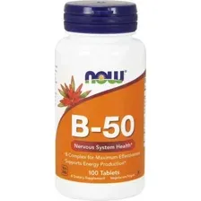 Комплекс Now Foods B-50 (100 капсул)