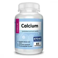 Цитрат кальция / Calcium citrate, 670 мг, 60 капсул/Chikalab