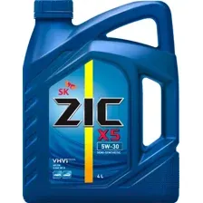 Моторное масло ZIC X5 5W30 / 162621 (4л)