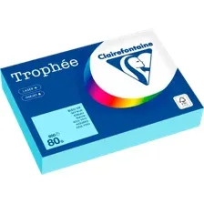 Бумага Clairefontaine А4 80г/м2 / 1798PC (500л, пастельный небесно-голубой)