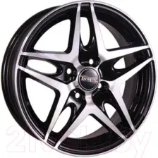 Литой диск TechLine 430 14x5.5" 4x100мм DIA 60.1мм ET 43мм BD