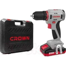 Аккумуляторная дрель-шуруповерт CROWN CT21091HX-2 BMC