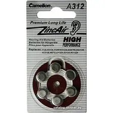 Батарейка Camelion A312 6 шт. BL-6 [ZA312]