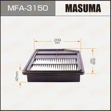 Воздушный фильтр MASUMA MFA-3150