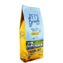 Корм сухой для взрослых собак мелких пород PETS BRUNCH ADULT MINI BREEDS 4 кг