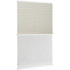 Плиссе Delfa Basic Crush СПШ-35101/3504 Basic Transparent (57x160, кремовый/белый)
