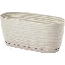 Кашпо Formplastic Sahara Petit / 3130-051 (серо-бежевый)