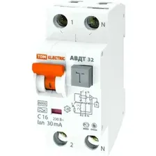 Дифференциальный автомат TDM SQ0202-0031