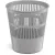Корзина для бумаг Erich Krause Classic / 55909 (серый)