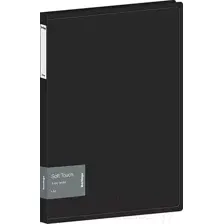 Папка для бумаг Berlingo Soft Touch RB4_4D980 (черный)