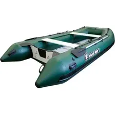 Моторно-килевая лодка Polar Bird Eagle PB-380E ПБ1 стеклокомпозит (зеленый)