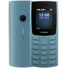 Кнопочный телефон Nokia 110 (2023) Dual SIM TA-1567 (небесно-голубой)