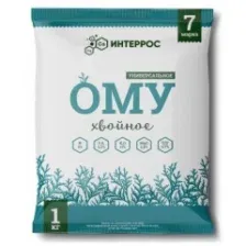 Удобрение органо-минеральное ОМУ Хвойное 1 кг 