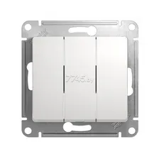 Выключатель Schneider Electric Glossa GSL000131 (белый)