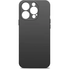 Чехол для телефона BoraSCO Silicone Case для Apple iPhone 15 Pro Max 72415 (черный)