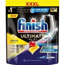 Капсулы/таблетки Finish Ultimate All in 1 Lemon 50шт