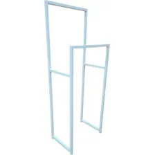 Вешалка для одежды Allerd 120 Rion 120x45 1070100000 (белый муар)