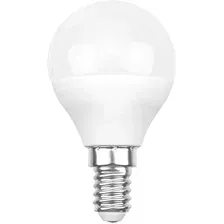 Светодиодная лампочка Rexant G45 E14 9.5 Вт 2700 К 604-037