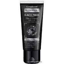 Маска-пленка для лица Compliment Маска-пленка для лица No Problem Black Mask с активированным углем 80 мл