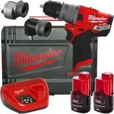 Дрель Milwaukee M12 FPDXKIT-202X FUEL, 4933464138