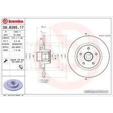 Тормозной диск Brembo 08B39517