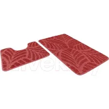 Набор ковриков для ванной и туалета Shahintex Актив Icarpet 001 60x100/60x50 / 836062 (ягодный 73)