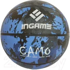 Баскетбольный мяч Ingame Camo (размер 7, синий)