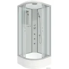 Душевая кабина Niagara NG-3302-14G 100x100x215 (матовое стекло)