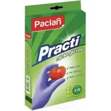 Перчатки одноразовые Paclan Practi Нитриловые (M, 10шт)