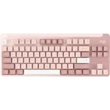Клавиатура Logitech K855 920-011072 (розовый, с гравировкой)
