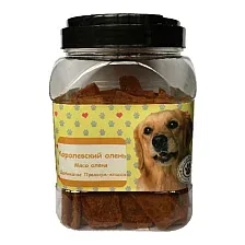Лакомство для собак O'dog Королевский олень. Мясо оленя (750г)