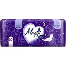 Прокладки гигиенические Meggi Super+ ночные (10шт)