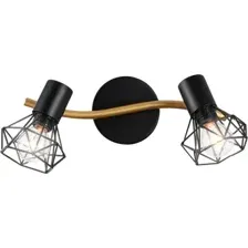 Спот Ambrella light TR8656/2 BK/GD (черный/золото)