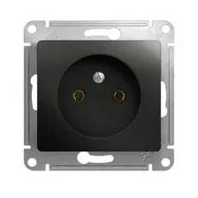 Розетка скрытая SYSTEME (SCHNEIDER) ELECTRIC Glossa антрацит (GSL000741)