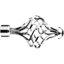 Наконечник для карниза Lm Decor YF098 Вираж 16мм (хром)