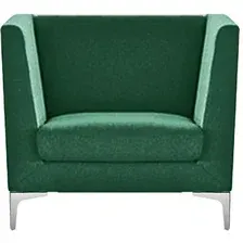 Интерьерное кресло Brioli Виг (рогожка, J16 азур)