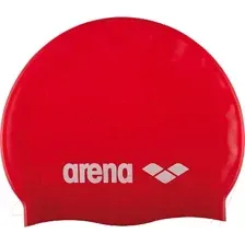 Шапочка для плавания ARENA Classic Silicone Cap / 91662 44 (Red/White)