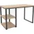 Стол Hype Mebel Дэск-2 110x50 (черный/дуб галифакс натуральный)