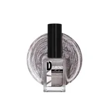 JEANMISHEL Лак для ногтей перламутровый DIAMOND тон 534 серебристо-пыльный искрящийся