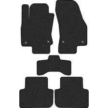 Комплект ковриков для авто Alicosta Volkswagen Tiguan II (suv / MK2) 2016 - 2020 (черный, ромб)