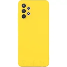 Чехол-накладка Case Cheap Liquid для Galaxy A32 5G (желтый)