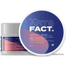  Art&Fact Крем для лица с азуленом 0,2% успокаивающим комплексом 1% (50 мл)