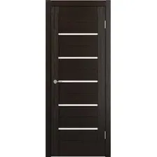 Межкомнатная дверь Юркас Stark ST1 ДО 90x200 (венге, стекло мателюкс матовое)